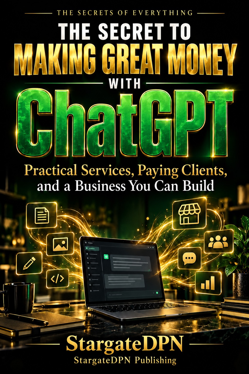 The Secret to Making Great Money with ChatGPT by StargateDPN, published by StargateDPN Publishing