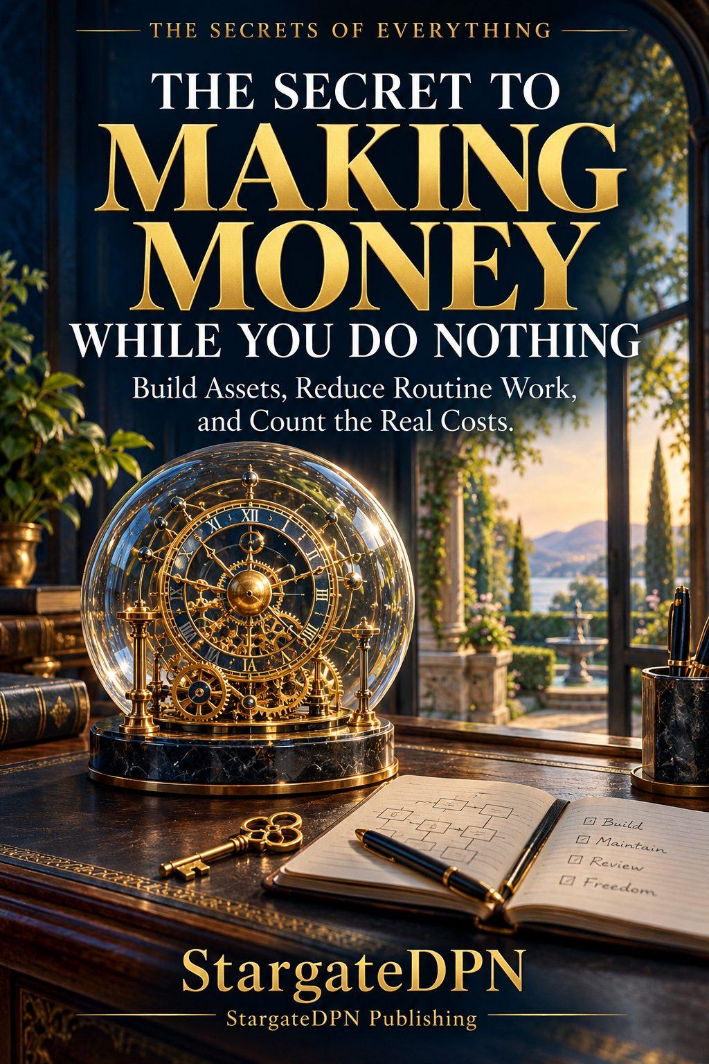 The Secret To Making Money While You Do Nothing by StargateDPN published by StargateDPN Publishing