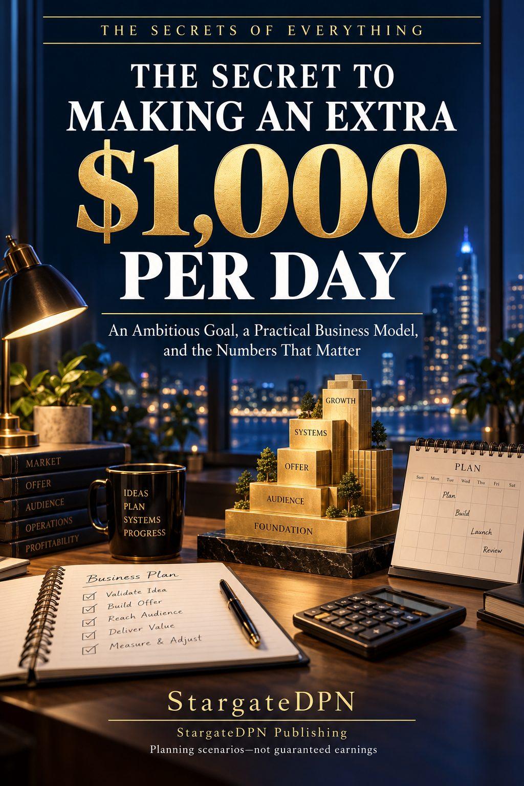 The Secret To Making an Extra $1,000 Per Day by StargateDPN published by StargateDPN Publishing